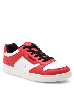 Sneakersy Skechers 405639L RDW White/Red ze sklepu eobuwie.pl w kategorii Buty sportowe dziecięce - zdjęcie 170630094