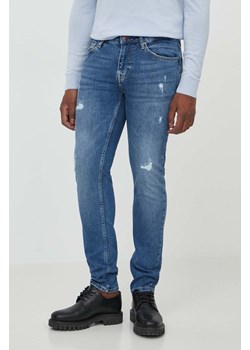 Pepe Jeans jeansy męskie kolor niebieski ze sklepu ANSWEAR.com w kategorii Jeansy męskie - zdjęcie 170632782