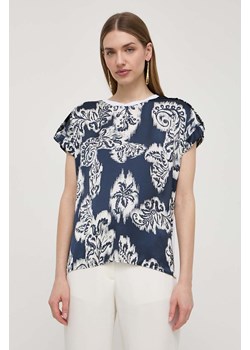 Liu Jo t-shirt damski kolor granatowy ze sklepu ANSWEAR.com w kategorii Bluzki damskie - zdjęcie 170632850