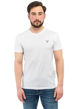 t-shirt męski guess u97m01 k6yw1 biały ze sklepu Royal Shop w kategorii T-shirty męskie - zdjęcie 170633350