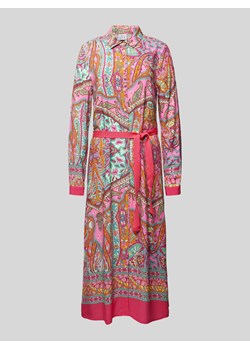 Sukienka koszulowa z wiskozy ze wzorem paisley ze sklepu Peek&Cloppenburg  w kategorii Sukienki - zdjęcie 170634354