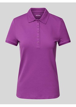 Koszulka polo o kroju regular fit w jednolitym kolorze ze sklepu Peek&Cloppenburg  w kategorii Bluzki damskie - zdjęcie 170634583