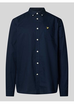 Koszula casualowa w jednolitym kolorze ze sklepu Peek&Cloppenburg  w kategorii Koszule męskie - zdjęcie 170634674