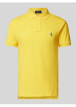 Koszulka polo o kroju slim fit z wyhaftowanym logo ze sklepu Peek&Cloppenburg  w kategorii T-shirty męskie - zdjęcie 170634760