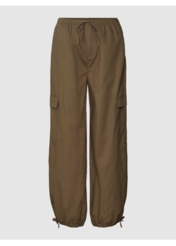 Spodnie cargo z wiązanymi detalami model ‘PINAR’ ze sklepu Peek&Cloppenburg  w kategorii Spodnie damskie - zdjęcie 170634951