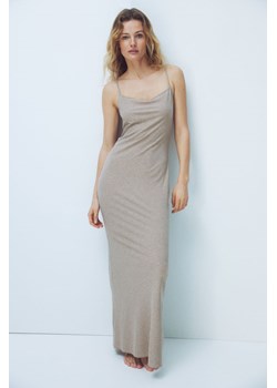 H & M - Sukienka w prążki - Beżowy ze sklepu H&M w kategorii Sukienki - zdjęcie 170635623