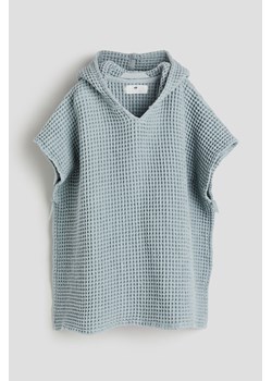 H & M - Ręcznik-ponczo w waflowy splot - Turkusowy ze sklepu H&M w kategorii Ręczniki dla dzieci - zdjęcie 170636033