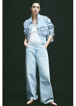 H & M - Wide High Jeans - Niebieski ze sklepu H&M w kategorii Jeansy damskie - zdjęcie 170636051