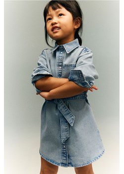 H & M - Dżinsowa szmizjerka - Niebieski ze sklepu H&M w kategorii Sukienki dziewczęce - zdjęcie 170636173