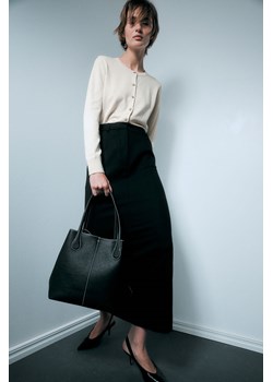 H & M - Cienki kardigan - Biały ze sklepu H&M w kategorii Spódnice - zdjęcie 170636423