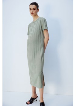 H & M - MAMA Sukienka w prążki - Zielony ze sklepu H&M w kategorii Sukienki ciążowe - zdjęcie 170636481
