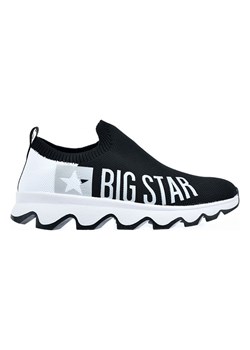 BIG STAR Slippersy w kolorze czarno-białym ze sklepu Limango Polska w kategorii Buty sportowe damskie - zdjęcie 170637542