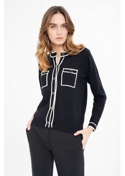 Sweter rozpinany damski czarny ze sklepu 5.10.15 w kategorii Swetry damskie - zdjęcie 170642034