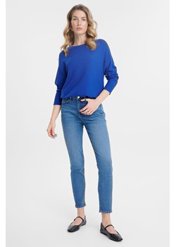 Spodnie jeansowe damskie slim niebieskie ze sklepu 5.10.15 w kategorii Jeansy damskie - zdjęcie 170642173