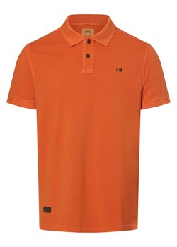 Camel Active Męska koszulka polo Mężczyźni Bawełna pomarańczowy jednolity ze sklepu vangraaf w kategorii T-shirty męskie - zdjęcie 170642503