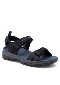 Sandały Skechers 205112 BLK Black ze sklepu eobuwie.pl w kategorii Sandały męskie - zdjęcie 170647164