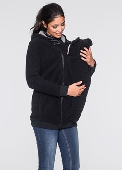 Bluza ciążowa z polaru, z wstawką na nosidełko niemowlęce ze sklepu bonprix w kategorii Bluzy ciążowe - zdjęcie 170647420