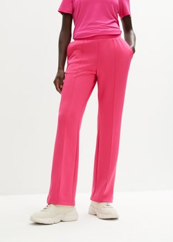Spodnie sportowe z szerokimi nogawkami, szybko schnące ze sklepu bonprix w kategorii Spodnie damskie - zdjęcie 170649281