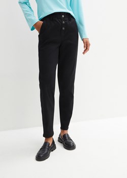 Dżinsy Straight, High Waist, z wygodnym paskiem ze sklepu bonprix w kategorii Spodnie damskie - zdjęcie 170649524