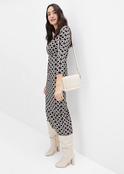 Sukienka shirtowa z łańcuszkowym nadrukiem ze sklepu bonprix w kategorii Sukienki - zdjęcie 170649601