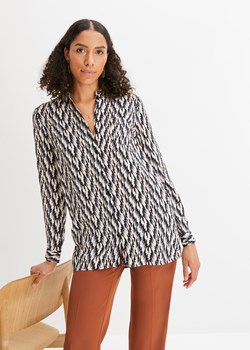 Bluzka ze zrównoważonej wiskozy z nadrukiem ze sklepu bonprix w kategorii Koszule damskie - zdjęcie 170649663
