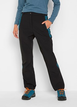 Spodnie softshell, odpychające wodę, Straight Fit ze sklepu bonprix w kategorii Spodnie damskie - zdjęcie 170650461