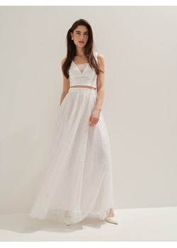 Mohito - Spódnica maxi - biały ze sklepu Mohito w kategorii Spódnice - zdjęcie 170650983