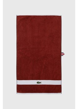 Lacoste ręcznik bawełniany L Casual Terre Battue 55 x 100 cm ze sklepu ANSWEAR.com w kategorii Ręczniki - zdjęcie 170653440