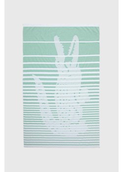 Lacoste ręcznik plażowy L Ebastan Poivron 100 x 160 cm ze sklepu ANSWEAR.com w kategorii Ręczniki - zdjęcie 170653452