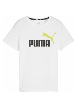 Koszulka juniorska Essentials+ 2 Colour Logo Tee Puma ze sklepu SPORT-SHOP.pl w kategorii T-shirty chłopięce - zdjęcie 170654240