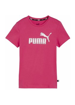 Koszulka juniorska ESS+ Logo Tee Puma ze sklepu SPORT-SHOP.pl w kategorii Bluzki dziewczęce - zdjęcie 170654433