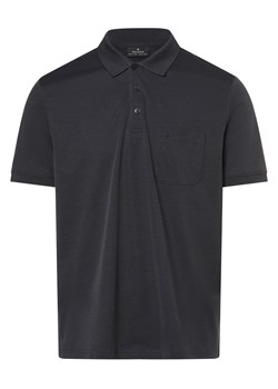 Ragman Męska koszulka polo Mężczyźni granatowy marmurkowy ze sklepu vangraaf w kategorii T-shirty męskie - zdjęcie 170654963