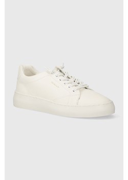 Gant sneakersy skórzane Lawill kolor biały 28531503.G29 ze sklepu ANSWEAR.com w kategorii Trampki damskie - zdjęcie 170656753
