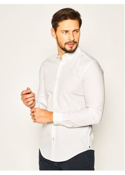 Boss Koszula Rod_53 50426734 Biały Slim Fit ze sklepu MODIVO w kategorii Koszule męskie - zdjęcie 170659430