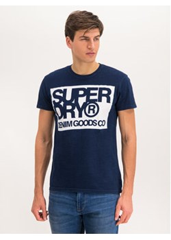 Superdry T-Shirt M1000003A Granatowy Regular Fit ze sklepu MODIVO w kategorii T-shirty męskie - zdjęcie 170659693