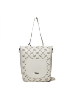 Nobo Torebka NBAG-M2240-C000 Biały ze sklepu MODIVO w kategorii Torby Shopper bag - zdjęcie 170659713