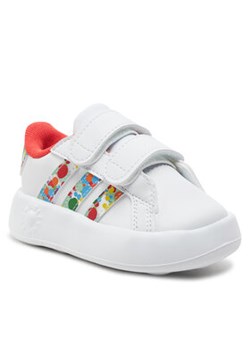 adidas Buty Grand Court 2.0 Kids IG6498 Biały ze sklepu MODIVO w kategorii Buciki niemowlęce - zdjęcie 170659740