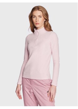 4F Polar H4Z22-BIDP010 Różowy Slim Fit ze sklepu MODIVO w kategorii Bluzy damskie - zdjęcie 170663863