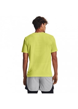 Męska koszulka do biegania Under Armour UA Seamless Stride SS - żółta ze sklepu Sportstylestory.com w kategorii T-shirty męskie - zdjęcie 170665950