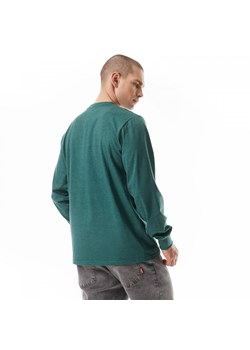 Męski longsleeve basic Prosto Triz - zielony ze sklepu Sportstylestory.com w kategorii T-shirty męskie - zdjęcie 170666110