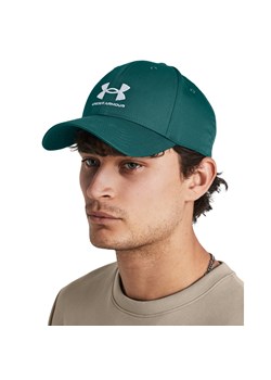 Męska czapka z daszkiem Under Armour Mens Sportstyle Lockup Adj - zielona ze sklepu Sportstylestory.com w kategorii Czapki z daszkiem męskie - zdjęcie 170666152