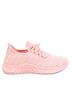 Buty sportowe skarpetkowe Barkes Pink różowe ze sklepu ButyModne.pl w kategorii Buty sportowe damskie - zdjęcie 170666332