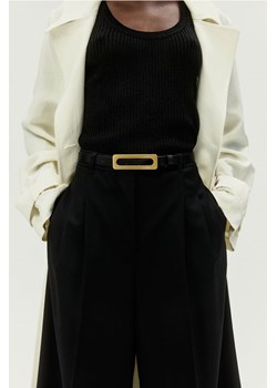 H & M - Wąski pasek - Czarny ze sklepu H&M w kategorii Paski damskie - zdjęcie 170667151