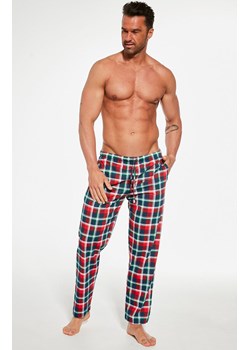 Spodnie piżamowe w kratę 691/47, Kolor granatowo-czerwono-zielony, Rozmiar L, Cornette ze sklepu Primodo w kategorii Piżamy męskie - zdjęcie 170680204