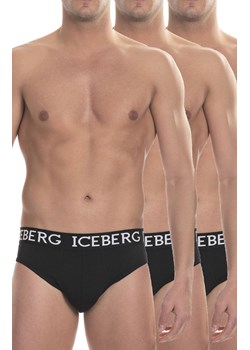 Slipy męskie ICE1USP01TB-Brief 3-pack, Kolor czarny, Rozmiar M, ICEBERG ze sklepu Primodo w kategorii Majtki męskie - zdjęcie 170680672