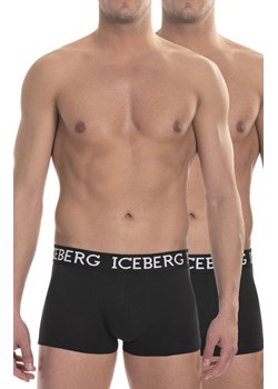 Bokserki męskie ICE1UTR01B-Trunk 2-pack, Kolor czarny, Rozmiar L, ICEBERG ze sklepu Primodo w kategorii Majtki męskie - zdjęcie 170680684