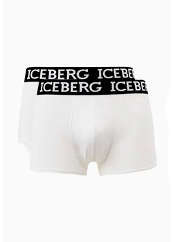 Iceberg 2-pack bokserki męskie białe ICE1UTR01B-Trunk, Kolor biały, Rozmiar L, ICEBERG ze sklepu Primodo w kategorii Majtki męskie - zdjęcie 170680691