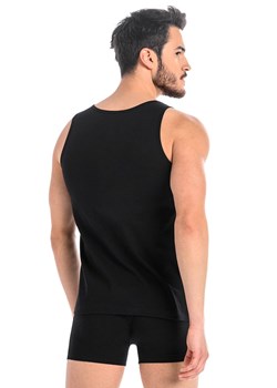 Czarny podkoszulek męski tank top Eli 1301, Kolor czarny, Rozmiar 3XL, Teyli ze sklepu Primodo w kategorii Podkoszulki męskie - zdjęcie 170681702