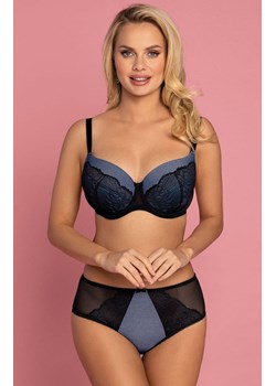 Biustonosz typu full cup VB-438, Kolor czarny-jeans, Rozmiar 70D, Vena ze sklepu Primodo w kategorii Biustonosze - zdjęcie 170681892