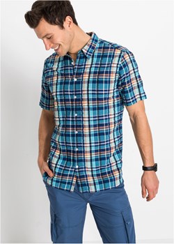 Koszula z krótkim rękawem w wygodnym fasonie ze sklepu bonprix w kategorii Koszule męskie - zdjęcie 170682270